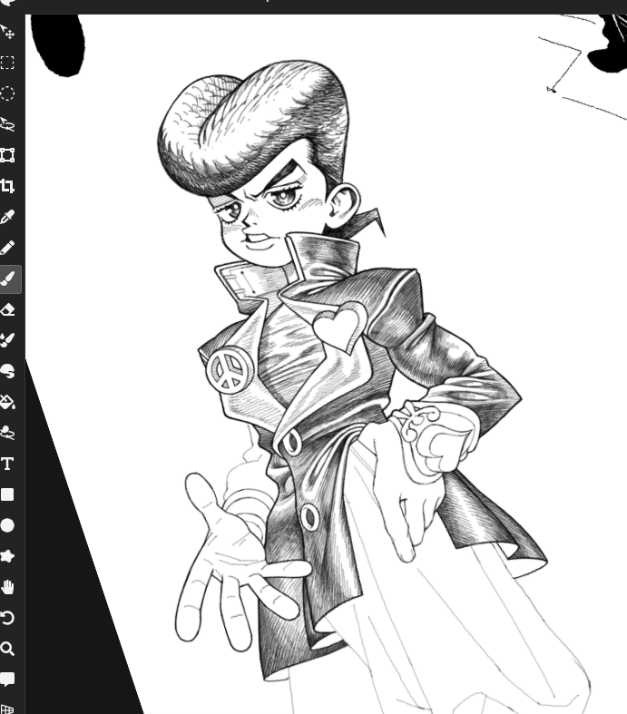 FoldingSolid's tweet photo. still trying to finish little josuke 😔 https://t.co/RERC9ZLun6