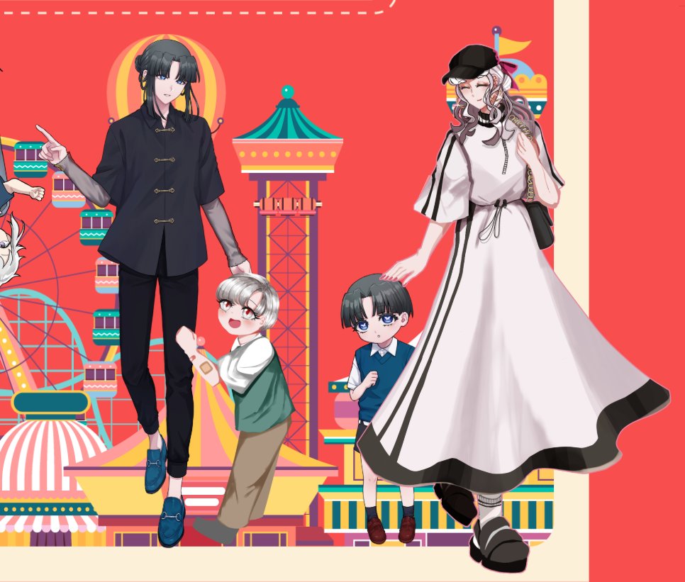 Tea_Niboshi's tweet photo. べびんぱ🦋🕸️、あまりにも若パパと若ママだと話題に。 https://t.co/SBld8in1rF