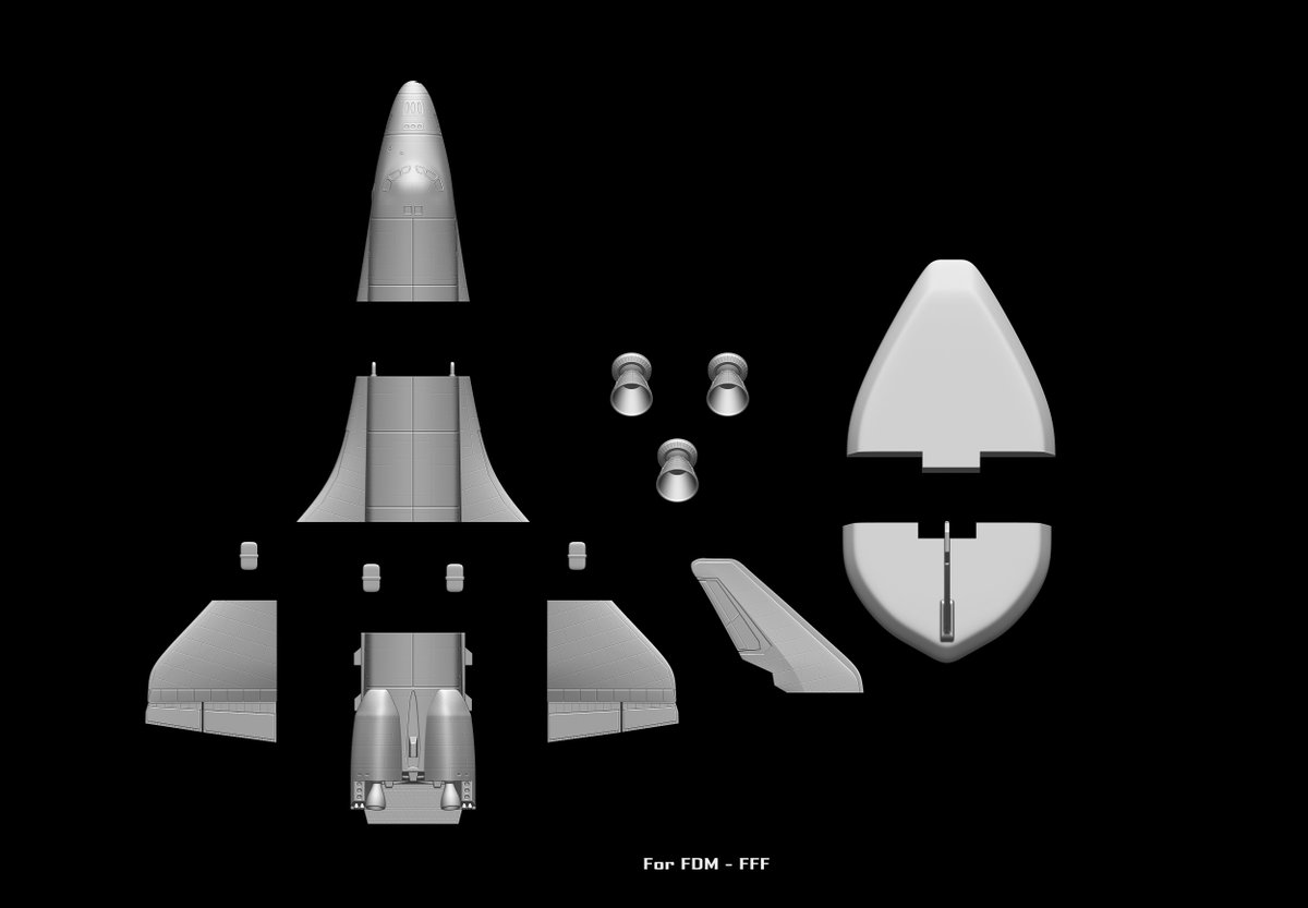 Cody3D's tweet photo. Space Shuttle with pedestal file for all 3D printer, two size
Cult3D2,7$
https://t.co/KwfdAmq7rI
#Space_Shuttle #3d_Printer #3d_Printing #3D_model #3d_art #STL_3D #FDM_printer #3d_design #Space_Shuttle_Atlantis #Space_Shuttle_Columbia #Space_Shuttle_Discovery #Nasa #Apolllo https://t.co/FBLgNZc2sS
