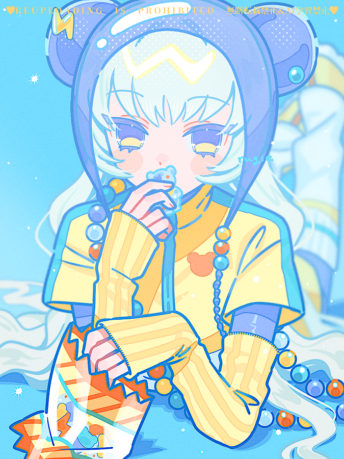 「Soda flavorちゃん(等身Ver.) #創作」|ルジエ/ラギーのイラスト
