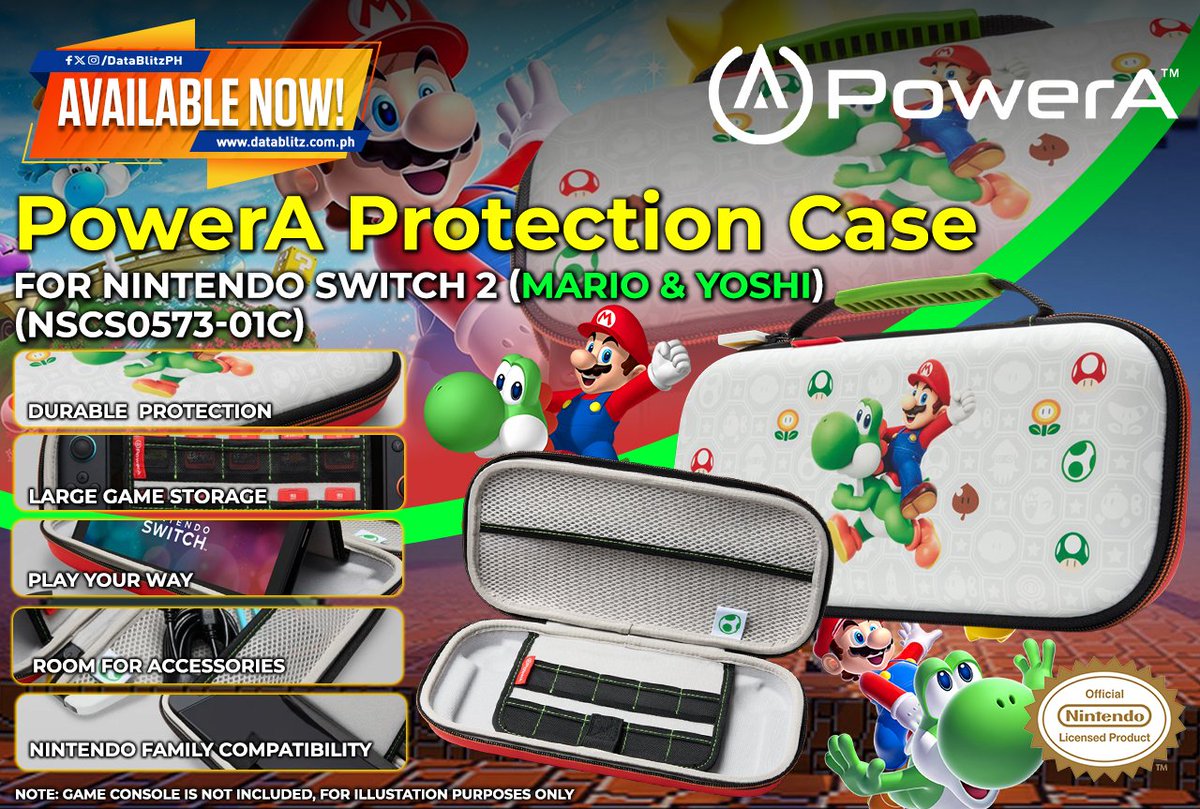 𝐀𝐃𝐕𝐄𝐍𝐓𝐔𝐑𝐄 𝐓𝐑𝐀𝐕𝐄𝐋𝐒! ⭐🍄 PowerA Protection Case for