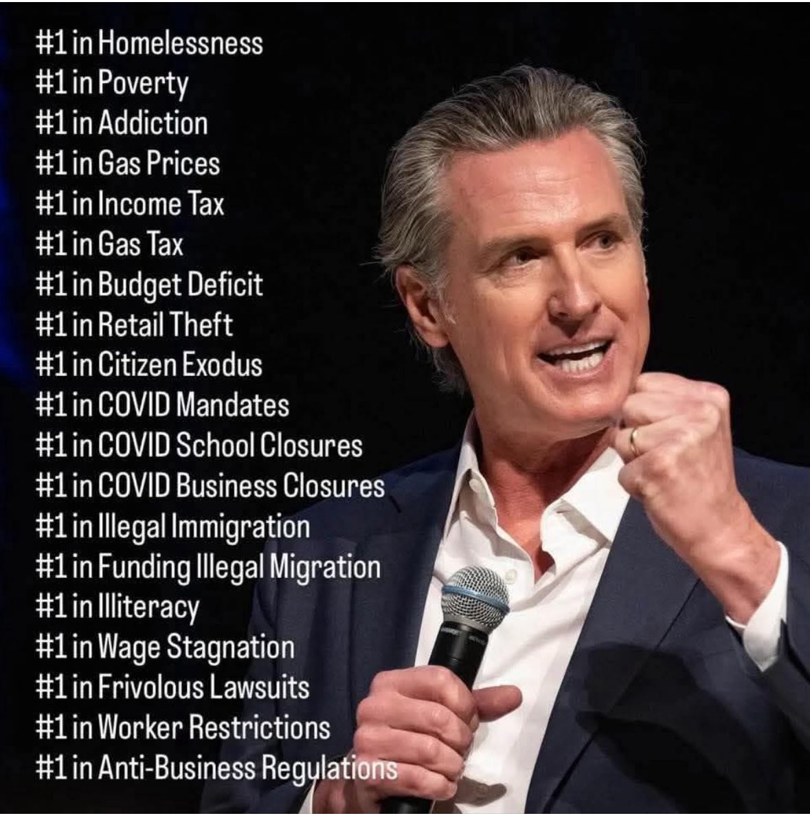 CharlesHuntNews's tweet photo. @GavinNewsom This is your legacy. https://t.co/XWchP9C9WK