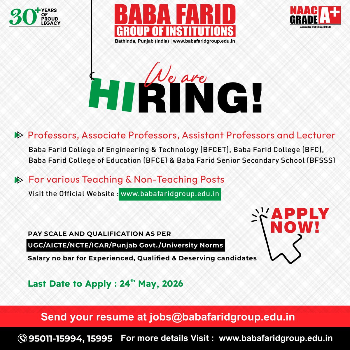 Baba Farid Group of Institutions tweet media