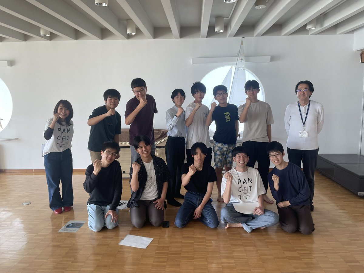 ZK_Drama's tweet photo. 本日の活動ではパフォーマンスユニット「PANCETTA」さん@_pancetta とのワークショップを行いました！

部員たちも楽しみながら参加していました、本日はありがとうございました！ https://t.co/dlbyCMMB9f
