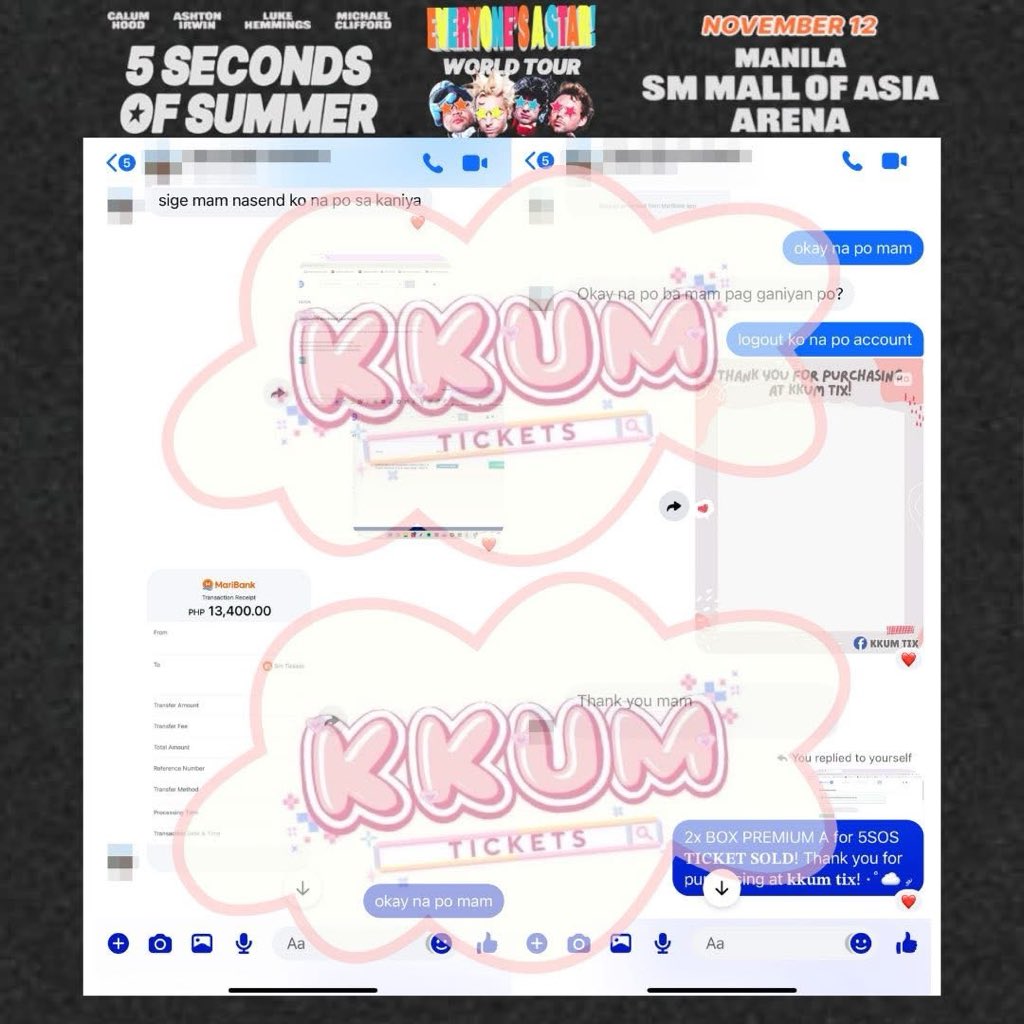 kkum | TICKETING ASSISTANCE tweet media