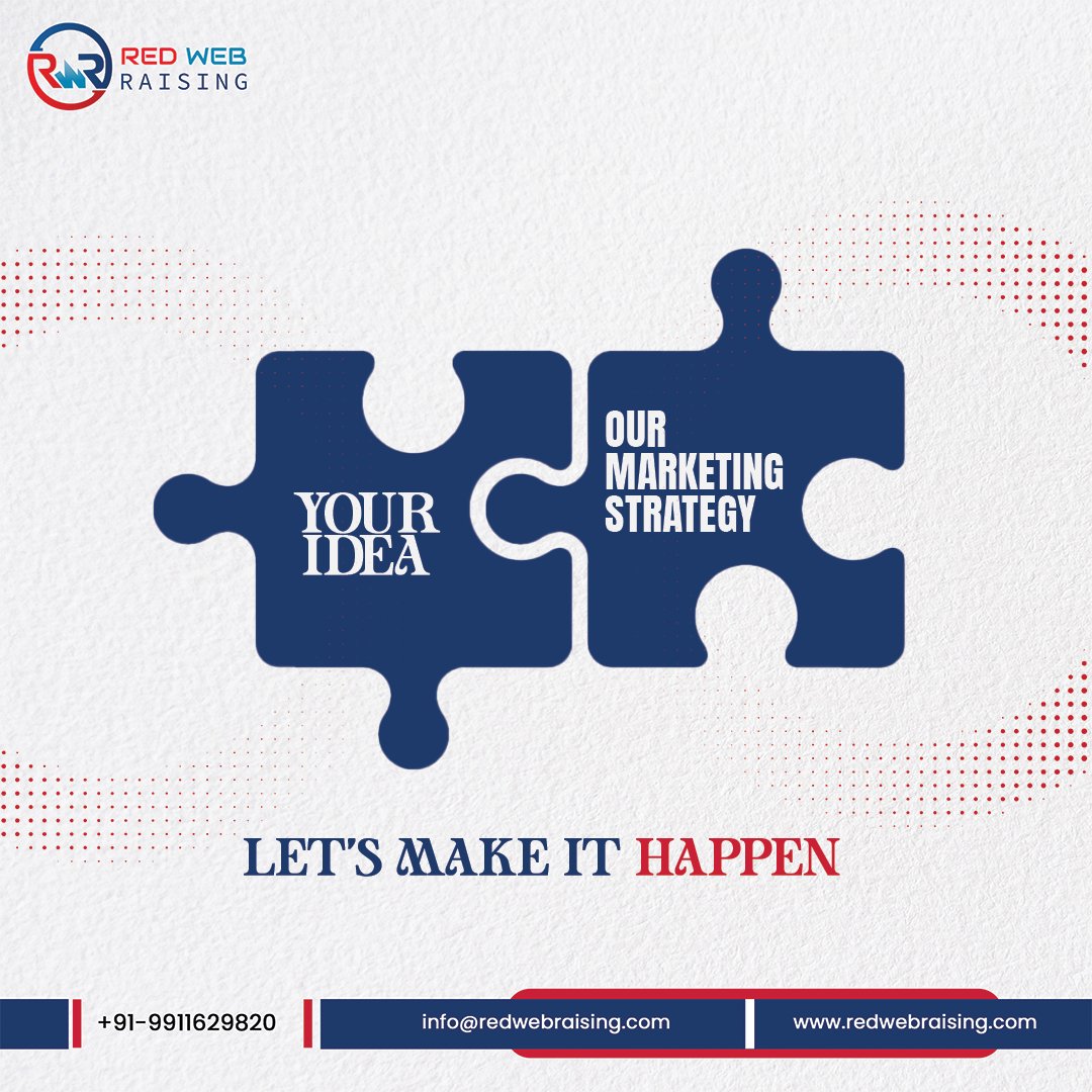 redwebraising's tweet photo. 💡 Your Idea + Our Marketing Strategy = Real Business Growth 🚀
📞 +91-9911629820
📧 info@redwebraising.com
🌐 https://t.co/8esRSK4iq5

#DigitalMarketing #MarketingStrategy #BusinessGrowth #Branding #SocialMediaMarketing #CreativeAgency #OnlineMarketing #RedWebRaising https://t.co/JjfWZDLcDL