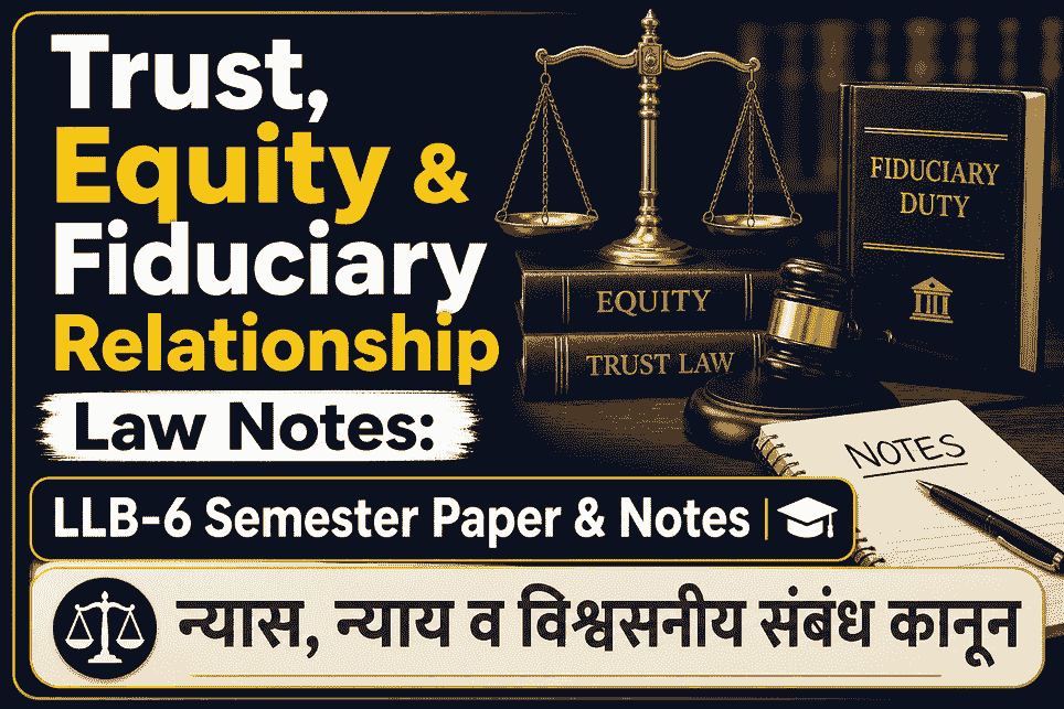 downloadpdfnote's tweet photo. Trust, Equity Law Notes: LLB-6 Semester Paper &amp; Notes | न्यास, न्याय व  विश्वसनीय संबंध कानून

PDF: https://t.co/T9Oetdkx8H

#trust #equity #legalisation2026 https://t.co/iV7LgD0McP