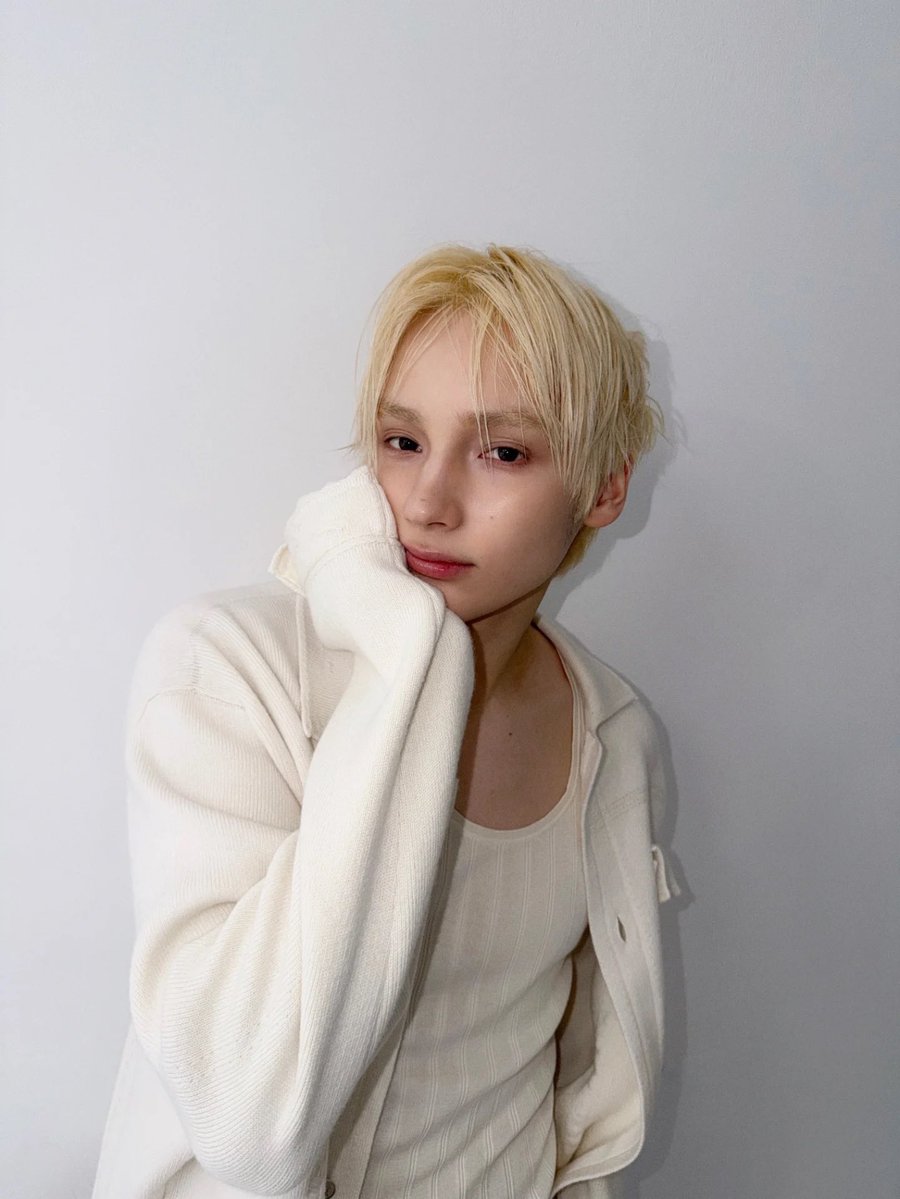 This sweaters make him look like if vanilla wished to be turned into a human