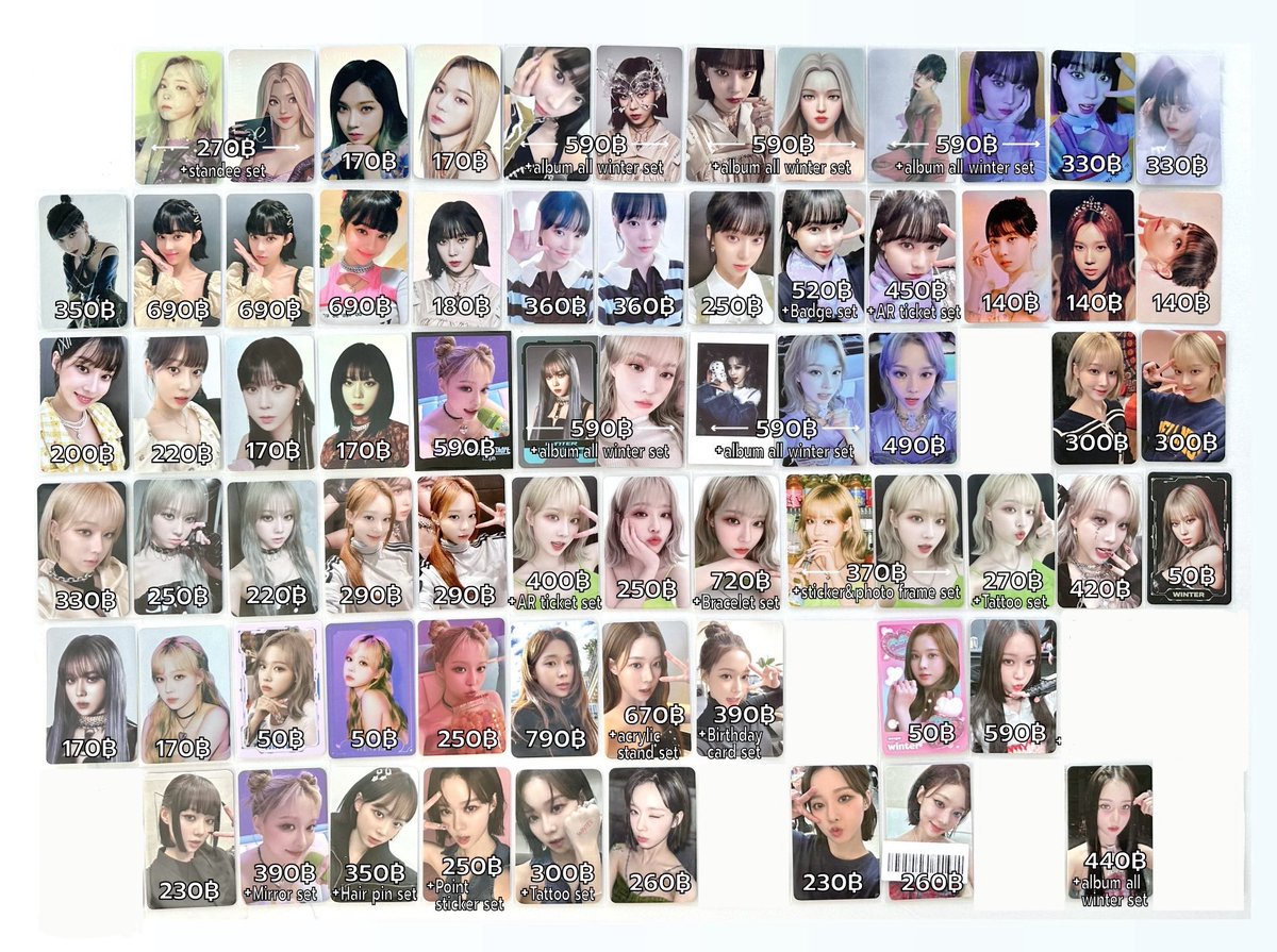niniimmx's tweet photo. การ์ดน้องหนาว วินเทอร์ winter

savage girls spicy my world sgs withfans my synk showcase hologram us exclusive pob id card smcu mumo ktown starriver kms 2nd anniversary wts

ส่งฟรี
สนใจdm พร้อมส่ง
#ตลาดนัดเอสป้า #ตลาดนัดaespa https://t.co/3KvICHX0by