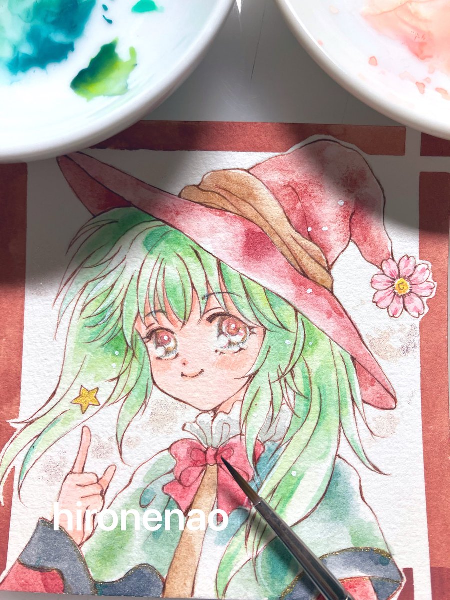 水彩画(自作の絵の複製)　 \