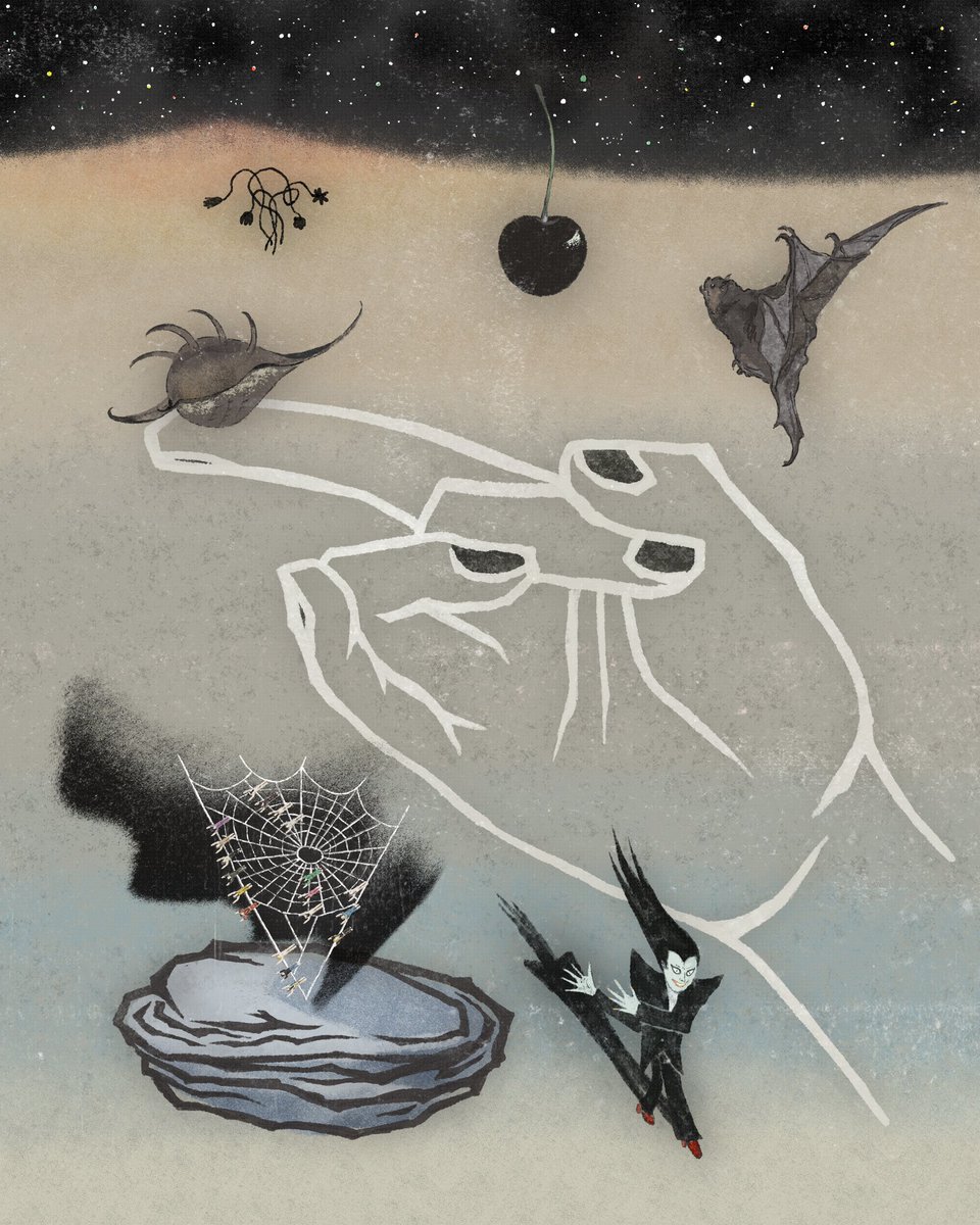 bulkfirework's tweet photo. The Interpretation of Dreams.

All conditioned phenomena
a dream, an illusion, a bubble, a shadow;
dew, or a flash of lightning.

梦的解析。

泡影，如露亦如电

#illustration #dreamcoreart art #drawing #visualart #surrealism https://t.co/knAbG047rV