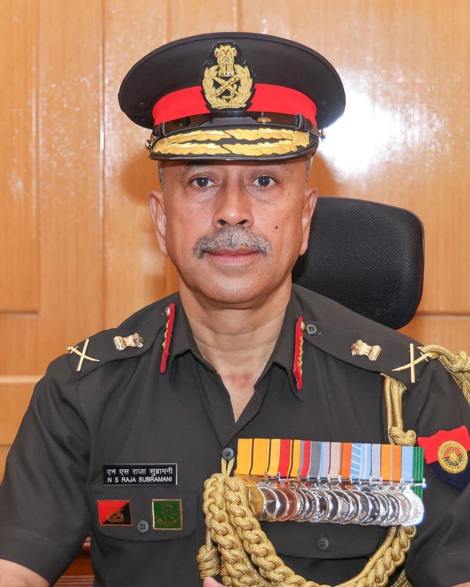 UnbiaslyAI's tweet photo. Big breaking : 

Government of India appoints Lt Gen NS Raja Subramani PVSM, AVSM, SM, VSM (Retd.) as the next Chief of Defence Staff &amp; Secretary, Department of Military Affairs. He succeeds Gen Anil Chauhan on 30th May, 2026. https://t.co/vmsXix0j9Q