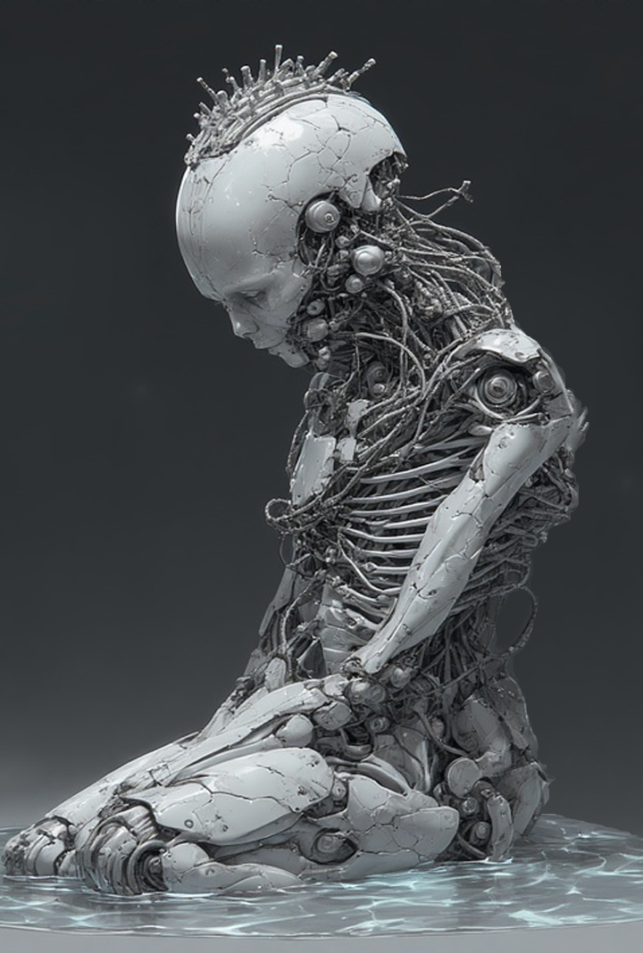 What would happen to the global mindset if it were revealed that the human race was nothing more or less a construct.  An advanced biological robot engineered to work for an advanced breakaway civilization from our primordial past?  What if we were then abandoned &amp; forgotten?