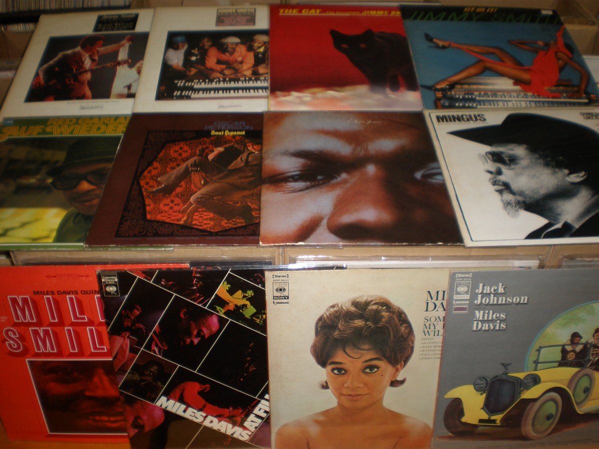新入荷LP！JAZZの中古LPレコード12枚を店頭に出しました。Miles Davis