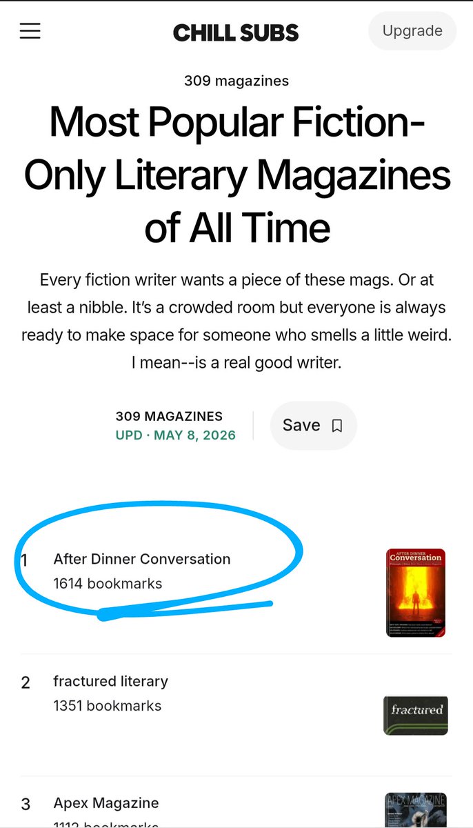After Dinner Conversation tweet media