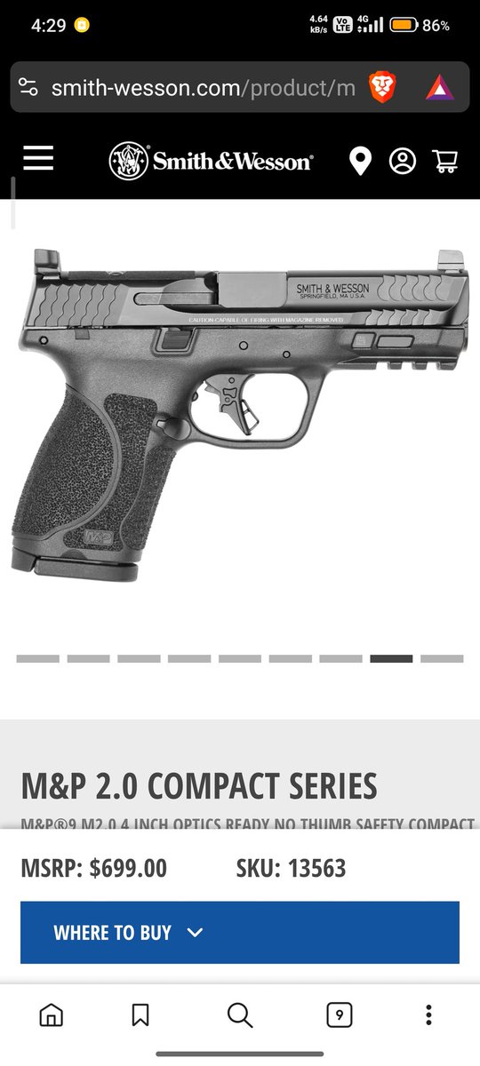 mateous11's tweet photo. @The_BlueMax_Two @Smith_WessonInc why you don't have the flat trigger on your model? https://t.co/WAPGK2Dx4x