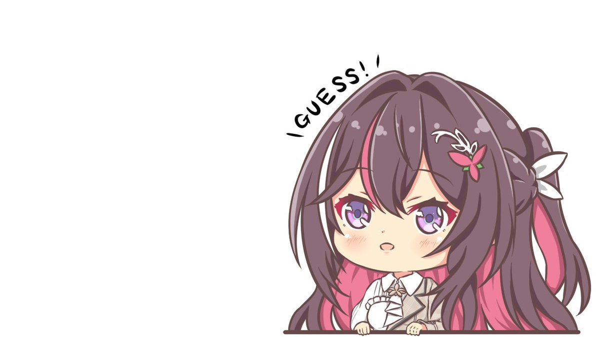 TASSRRY様確認ページ GUESS！ ※素材として使えたらと透過版も併せて #AZKiART
