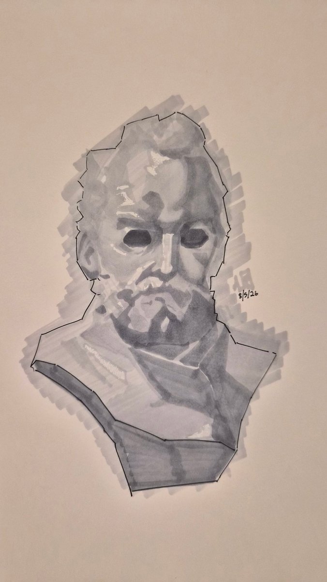 Forestics42's tweet photo. Museum sketches from yesterday ^~^ https://t.co/NADZ3BdX66