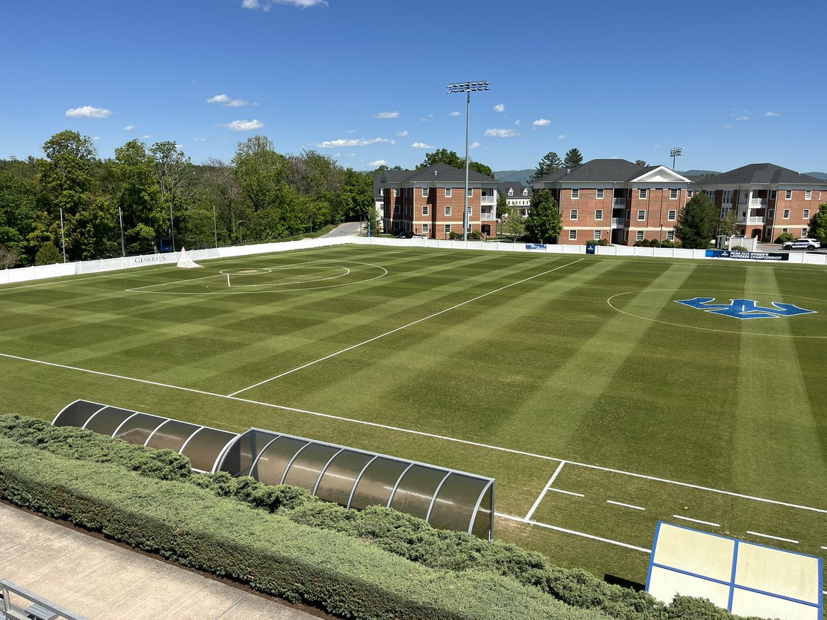 TurfGenerals's tweet photo. Watt is ready to go for NCAA D3 Women’s Lacrosse 1st and 2nd Rounds! CNU vs Meredith Saturday and then @GeneralsWLax plays the winner of that first game on Sunday. 
A few more games to host and then time to get rid of the Rye! @odacathletics @FieldExperts #turfgenerals https://t.co/mMe2OjwkAs