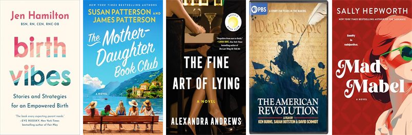 WashLib's tweet photo. This week the Washington Carnegie Public Library has 310 new books and one new movie. https://t.co/PnWXk0YAZz https://t.co/iF3pNGreCJ