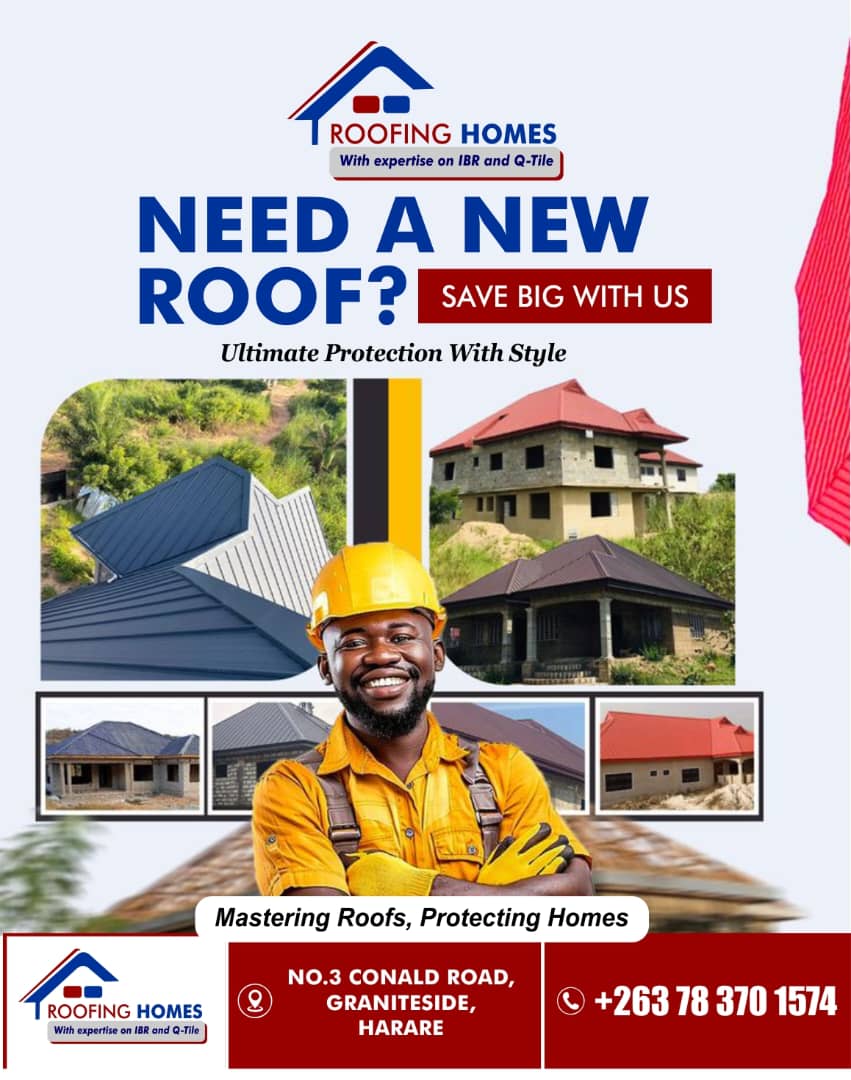 Ronald945908402's tweet photo. @h_risinamhodzi When renovating your roof Matters most, we've got what you need at Roofing Homes 

IBR Roofing sheets
Corrugated and 
Q. Tile

Cut to size
O.4mm and 0.5mm
Prices starting from $4.50/m on Chacoal grey
Other colours $4.90/m

#Construction 
#Roofingsheets https://t.co/WJETv1zIlF