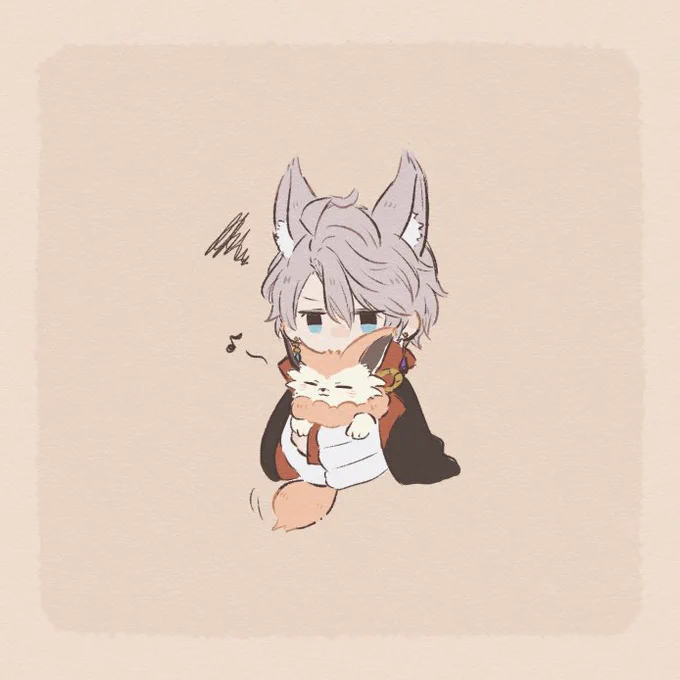 #神隠高校の妖術使い #描いた晴 もふもふもふもふ。