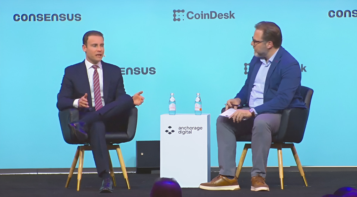 CFTC <a href="/ChairmanSelig/">Mike Selig</a> attended <a href="/consensus2026/">#Consensus2026 → Miami</a> for the first time. Congressman Steven Horsford discussed the PARITY tax bill on stage.

A trust panel featuring Circle, U.S. Bank, and ChangeNOW concluded that trust, remains the primary barrier to mainstream crypto adoption.