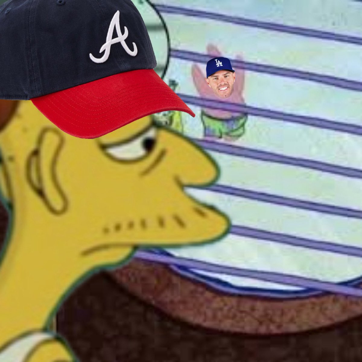 Braves fans watching Freddie Freeman round the bases on them again while pretending to be better off with Matt Olson: