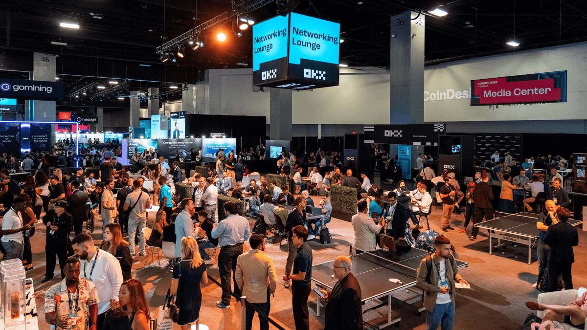 20,000+ attendees. First Consensus back on U.S. soil. Morgan Stanley and JPMorgan are sponsoring for the first time. The room felt different from the first session.

That was just Day 1. Days 2 and 3 threads coming next.