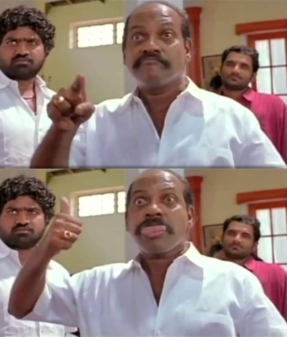 TTV Dhinakaran :

எலேய், நீ ரூட் மாஃபியானா, நான் மன்னார்குடி மாஃபியா டா 🤫🤫