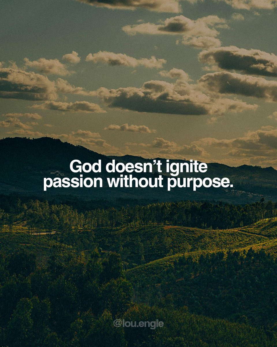 LouEngle's tweet photo. God doesn’t place fire in your heart by accident. https://t.co/YK0yPfjtA7