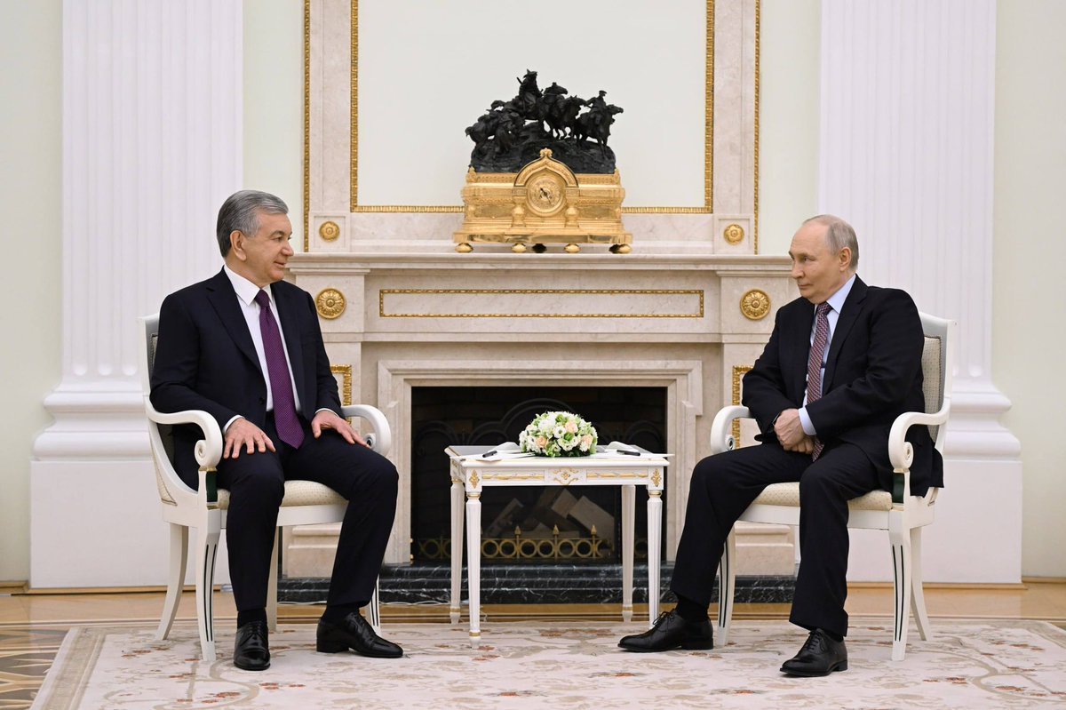 Shavkat Mirziyoyev's Press-service tweet media