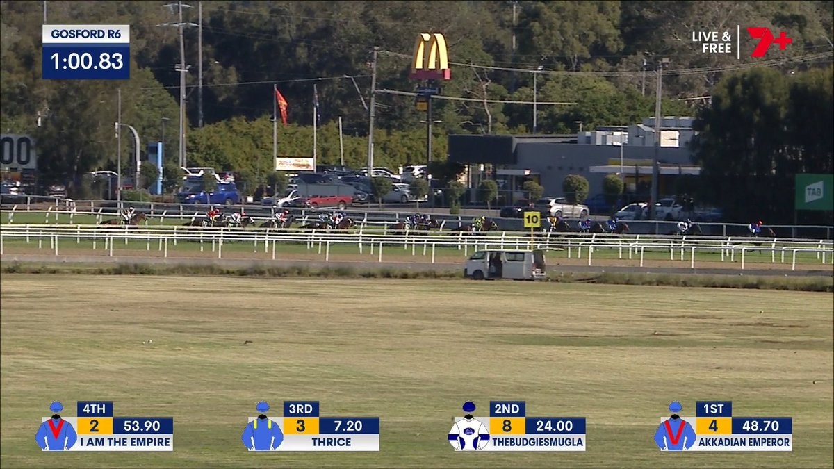 7horseracing's tweet photo. Maccas next to the track at Gosford #likeable #handy https://t.co/NdfcYqEj4j