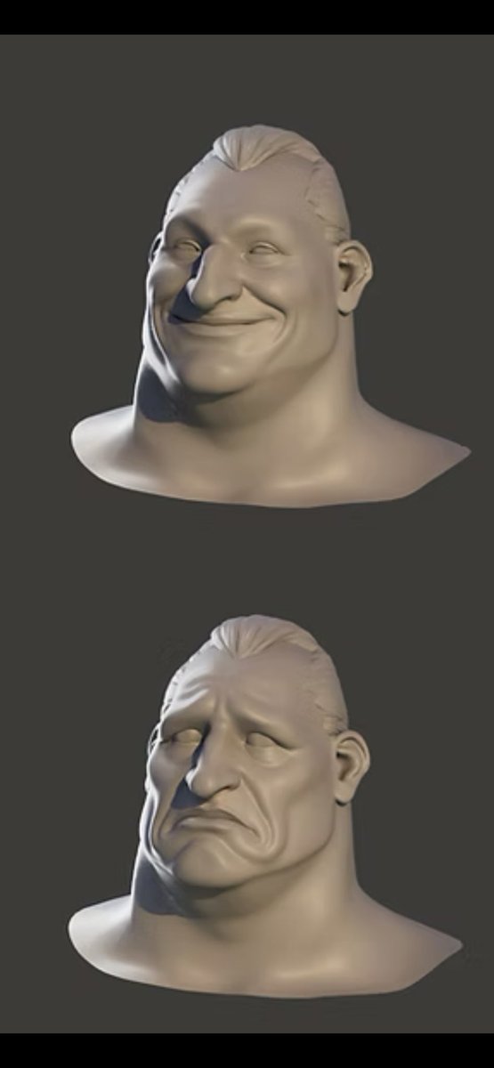 TheFrisbeeman's tweet photo. Guerrero estilizado faciales #zbrush #cartoon #3Danimation https://t.co/19IXloFNOW