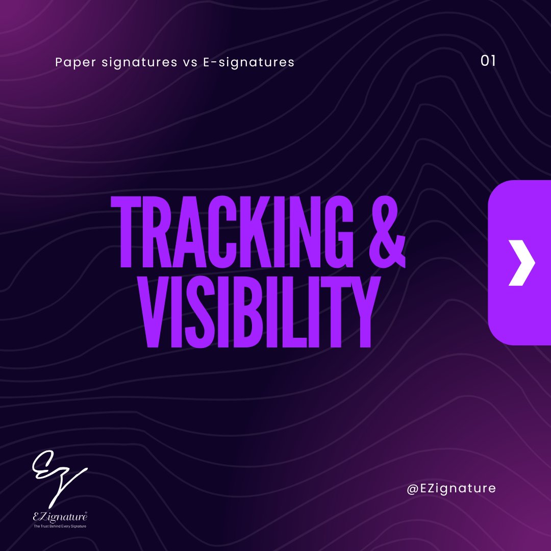 e_zignatur41860's tweet photo. Tracking &amp; Visibility Never wonder if your document was opened. Get real-time notifications when it is viewed, opened, and signed.
#DocumentTracking #Transparency #ESign #WorkflowTools #Productivity https://t.co/m9q5ysNMRi