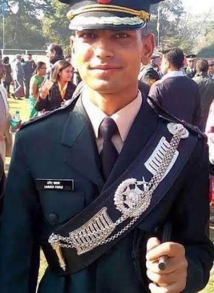 priority_n's tweet photo. A month before his 23rd Birthday, Young Soldier of @adgpi was abdu@ted, kill@d, betrayed by his own people in 2017 at Kashmir.

Homage to a Hero of #IndianArmy 
LIEUTENANT UMAR FAYAZ
2 RAJ RIF
on his Balidan Diwas today.

Lt Umar attained Veergati for our Motherland.
#KnowYourHeroes