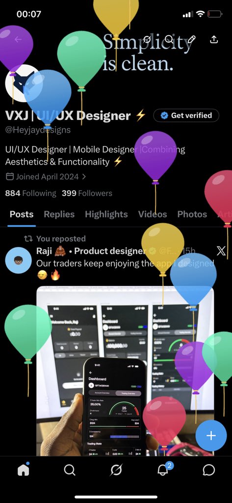 VXJ | UI/UX Designer ⚡️ tweet media