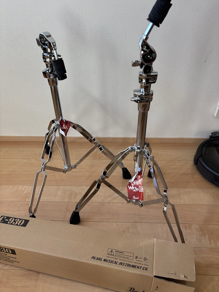 L2gkO's tweet photo. シンバルスタンド
今使ってるのより大分ゴツいな^_^
#Pearl
#C930 https://t.co/RjSIVPEW9x