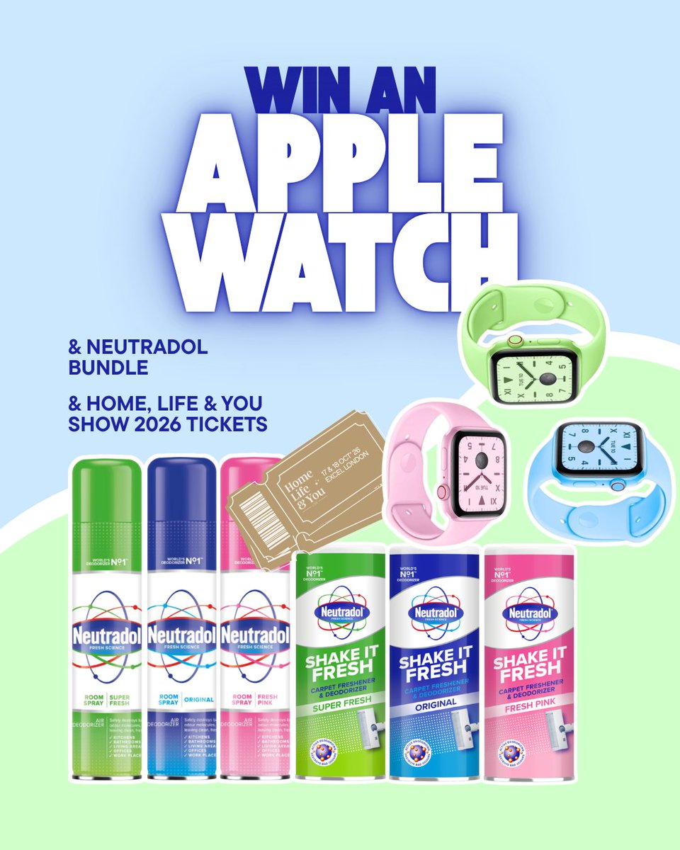 NeutradolFresh's tweet photo. GIVEAWAY ALERT👀

This month we’re giving you the chance to reset your home &amp; routine!💚

👉 Click the link in our bio to enter https://t.co/K3iH3Lj9qI
