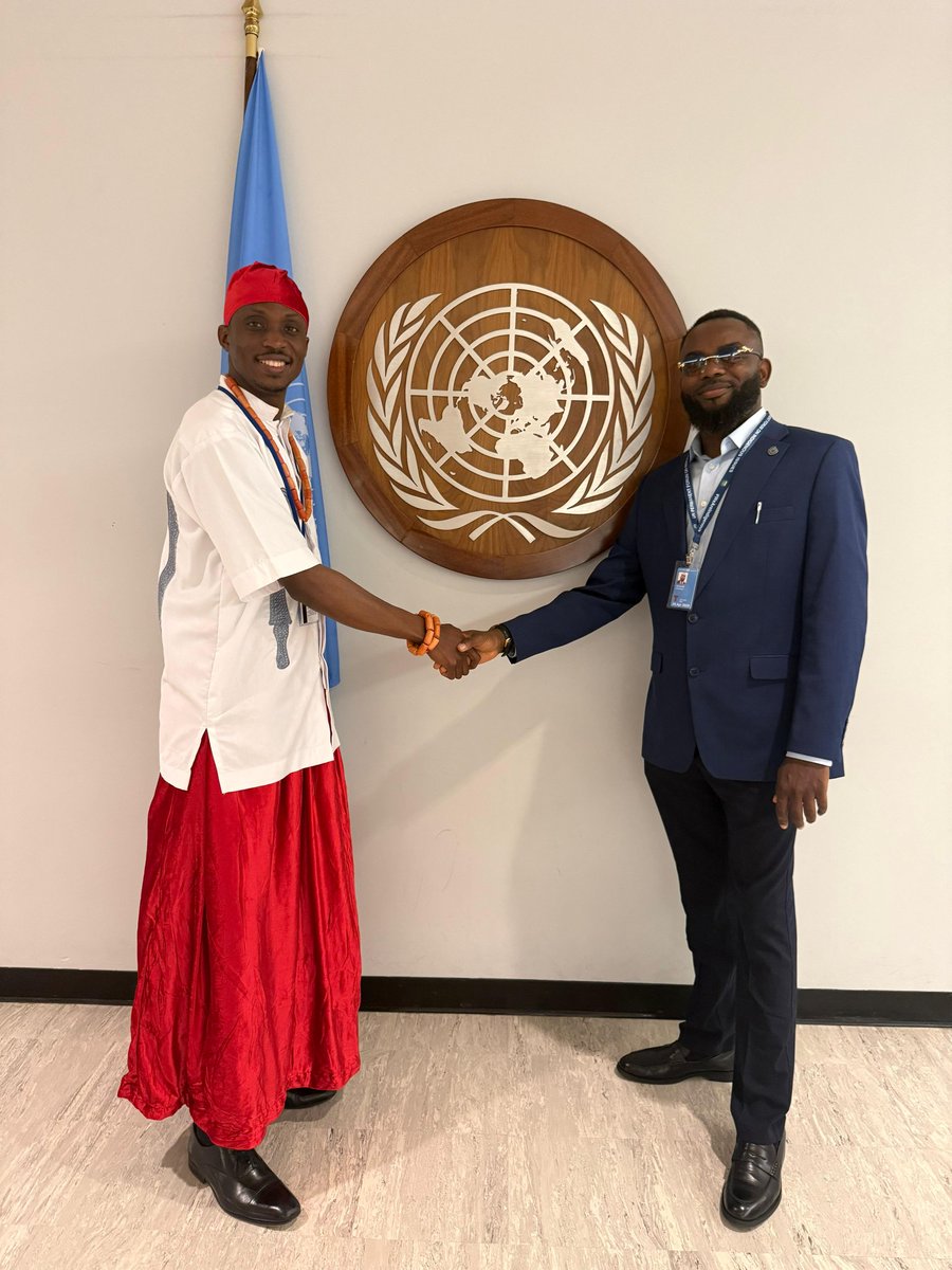 osaretinagbondr's tweet photo. Grateful to the @UN Financing for Sustainable Development Office for the platform.
The work continues. 🙏🏾
#UnitedNations #ECOSOC #FinancingForDevelopment #GrassrootsFintech #IndigenousInnovation #BBCMGTai #AI #AfricanFounder #EdoState #FinancialInclusion #SevillaCommitment https://t.co/PxS80OK6ma