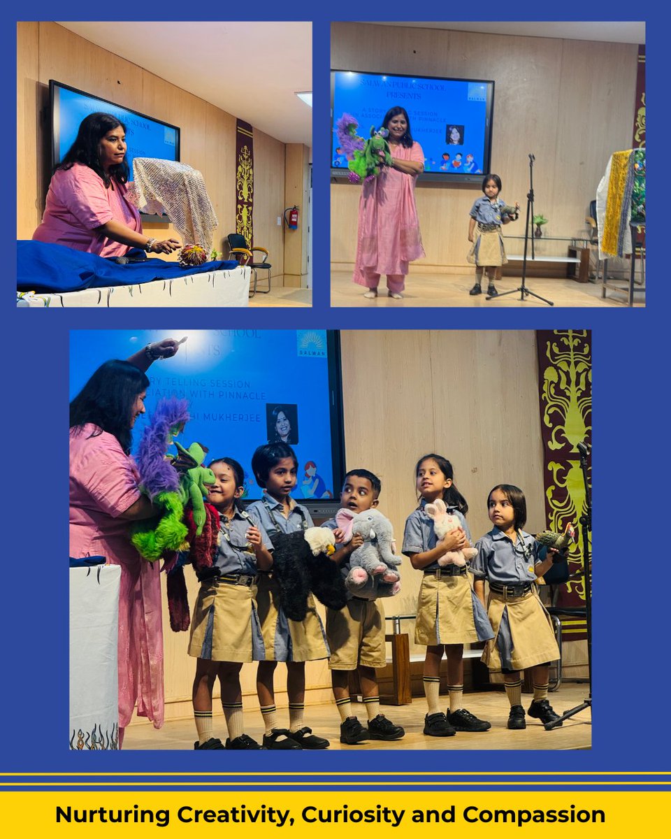 SpsMayurVihar's tweet photo. Once upon a time, there were smiles, laughter, and endless imagination! 📷📷
#StorytellingSession #LittleListeners #MagicOfStories #CreativeMinds #LearningThroughFun #SchoolMoments #SalwanPublicSchool #MayurVihar #FoundationalClasses #HappyKids #JoyfulLearning https://t.co/vOOGFILpuQ