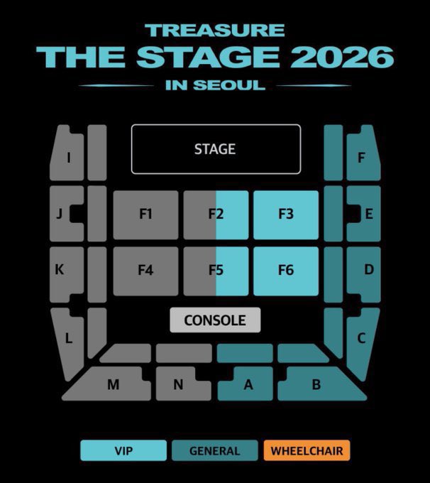TREASURE THE STAGE 2026 in Seoul🇰🇷 👉Time:6.19-6.21 👉Venue