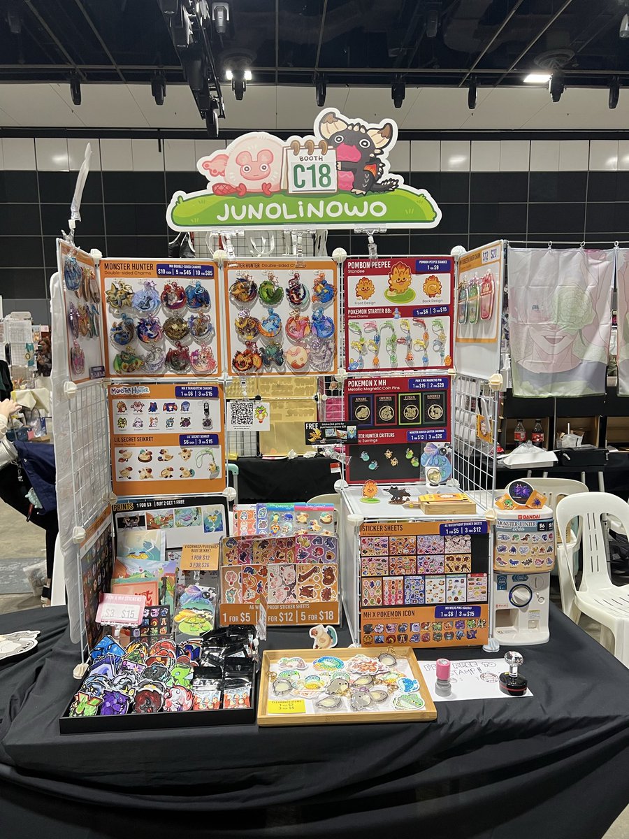 junolinowo's tweet photo. Done with set up! :D Day 1 let’s gooooo https://t.co/jualutkCmv