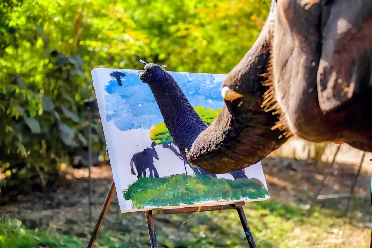 𝙏𝙐𝙎𝙆𝙍 — by Elephant Art tweet media
