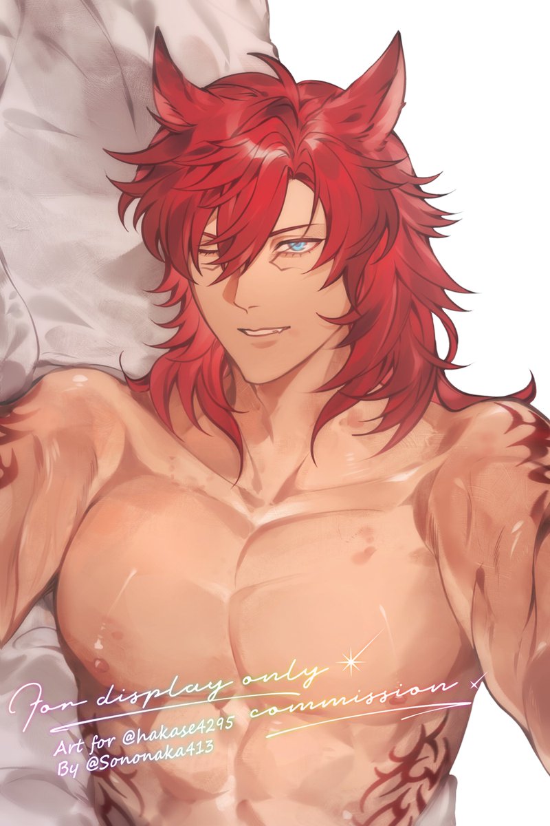 sononaka413's tweet photo. ❤️😼[CMS]😼❤️
Commission from @hakase4295 
thank you so much!🥰🫶
#Vgencomm  #artmoots https://t.co/0f3Tq6nVP3