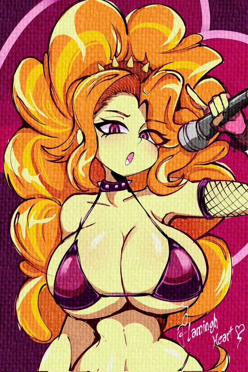 Flaamingheart's tweet photo. Ay les va la adagio Dazzle 💛 
Uyy me phase jsjsjs
.
.
.
#mlp #Art #mlpeg #dibujo https://t.co/Fb7IXrVHur