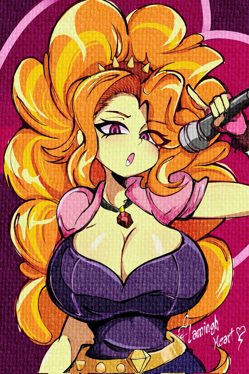 Flaamingheart's tweet photo. Ay les va la adagio Dazzle 💛 
Uyy me phase jsjsjs
.
.
.
#mlp #Art #mlpeg #dibujo https://t.co/Fb7IXrVHur