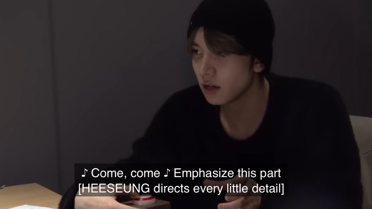 heestae's tweet photo. visual director taehyung 🤝 recording director heeseung

#V #뷔 #태형 
#EVAN #에반 #희승 https://t.co/eHypjFSAq3