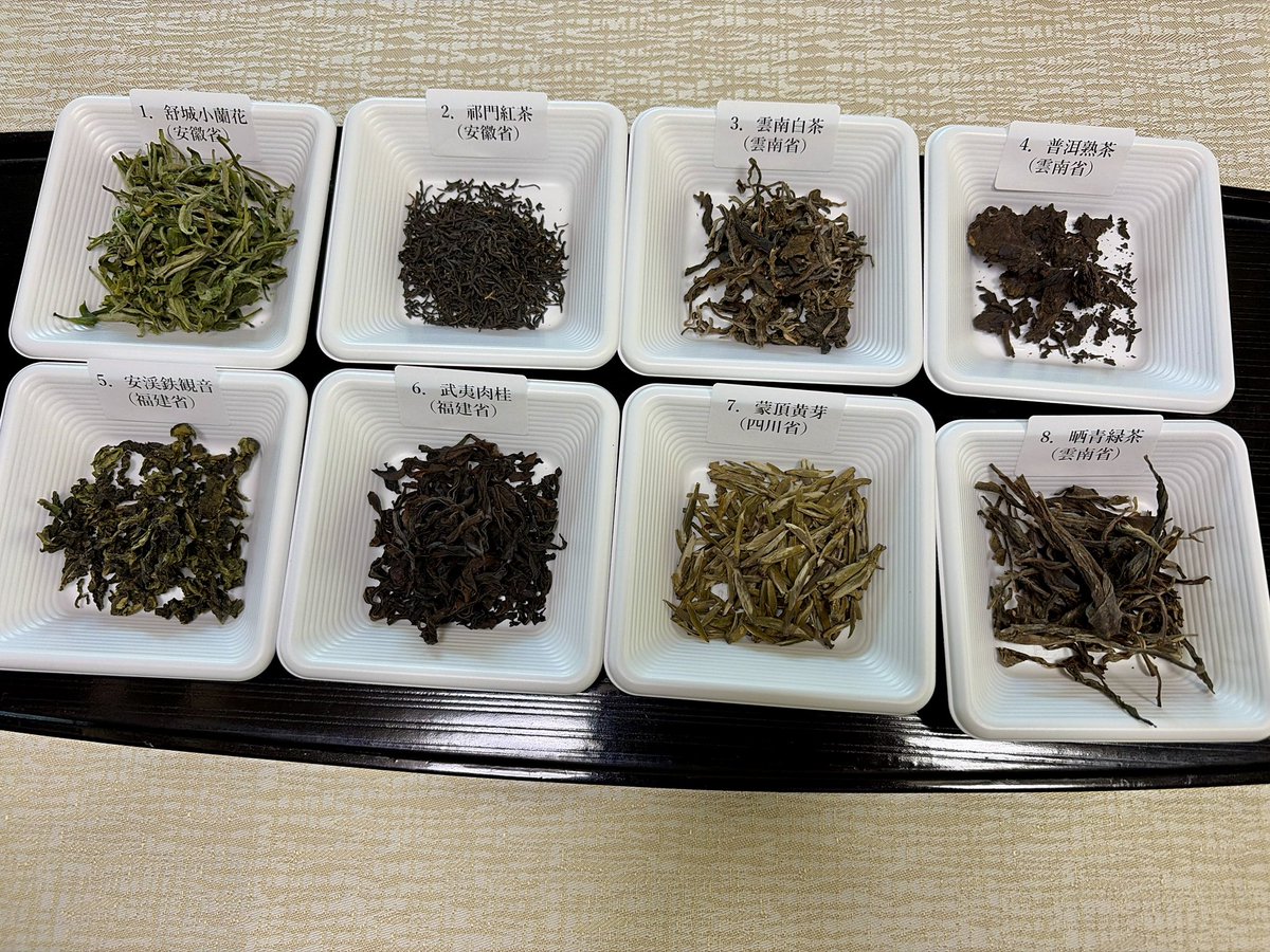 本日は六大茶類のお話です。