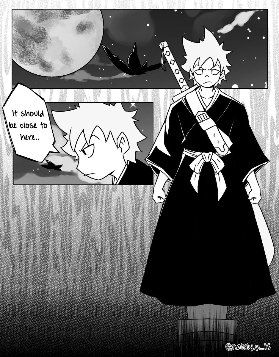 Briggite_P's tweet photo. Bleach reverse AU cap 1 part(1/3) English version 🍓🐰
#Bleachreverseau #BLEACH https://t.co/w7DnOLweTB